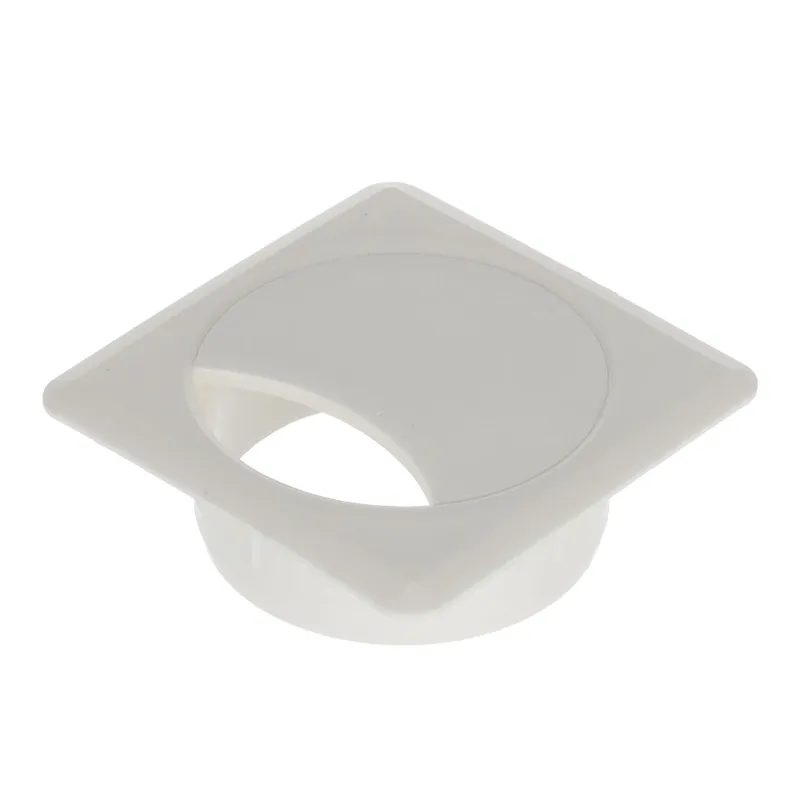 Passacavi QUADRO PVC / Bianco