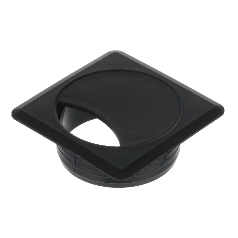 Passacavo QUADRO PVC / Nero