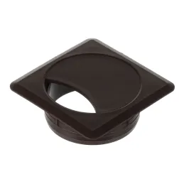 Passacavi QUADRO PVC / Marrone