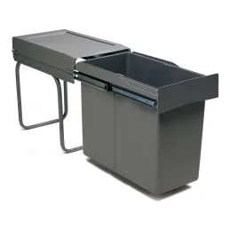 Cestino estraibile LINEA 300 mm - 1x30L / Antracite