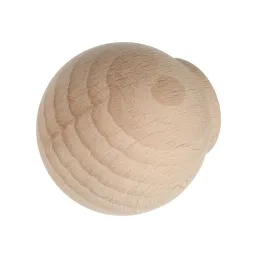 Pomello WOOD / Faggio non verniciato