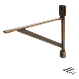 Supporto per mensola ZAIRA / Ottone anticato