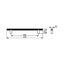 Maniglia ZAIRA / Oro opaco