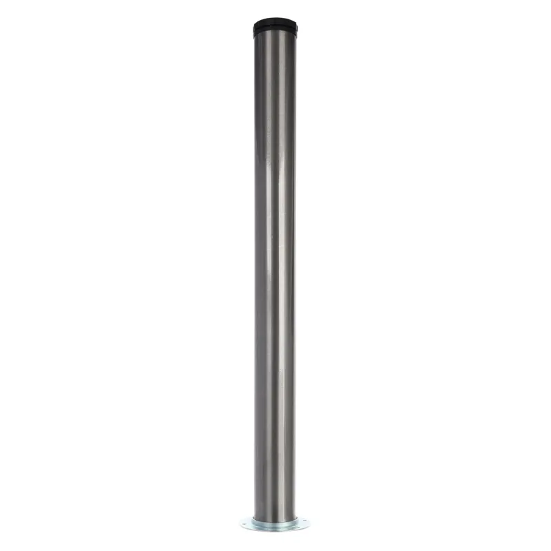 Gamba da tavolo SIMPLE in acciaio inox / 60 mm