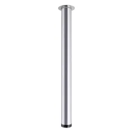 Gamba per tavolo SIMPLE Argento lucido / 60 mm
