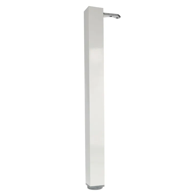 Gamba da tavolo QUADRA 60x60 / Bianco lucido