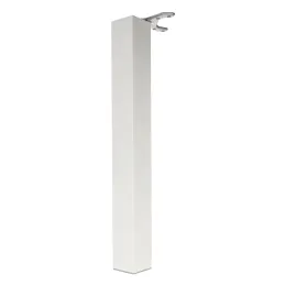Gamba da tavolo QUADRA 80x80 / Bianco lucido