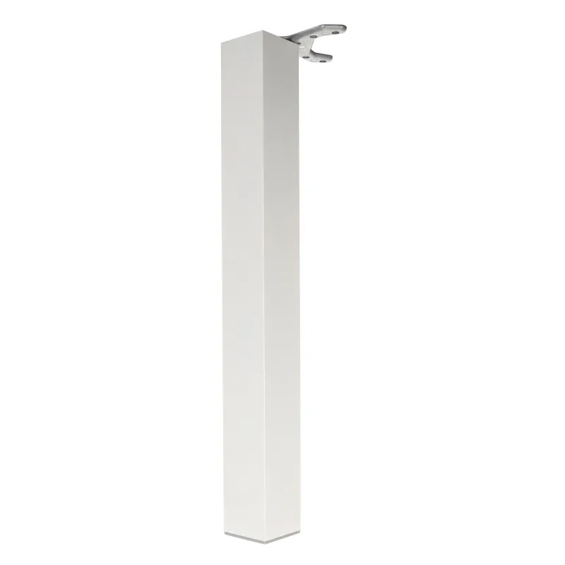 Gamba da tavolo QUADRA 80x80 / Bianco lucido