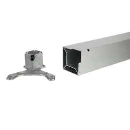 Gamba da tavolo QUADRA 80x80 / Alluminio