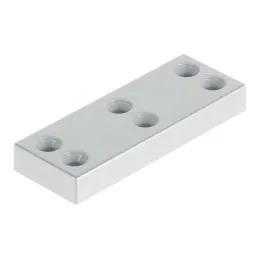 Piedino in plastica 10 mm 80x30 / Grigio