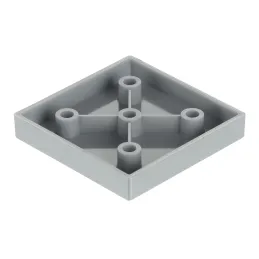 Piedino in plastica 10 mm 60x60 / Grigio
