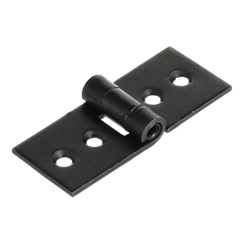 Cerniera a farfalla 63 x 25 mm / Nera