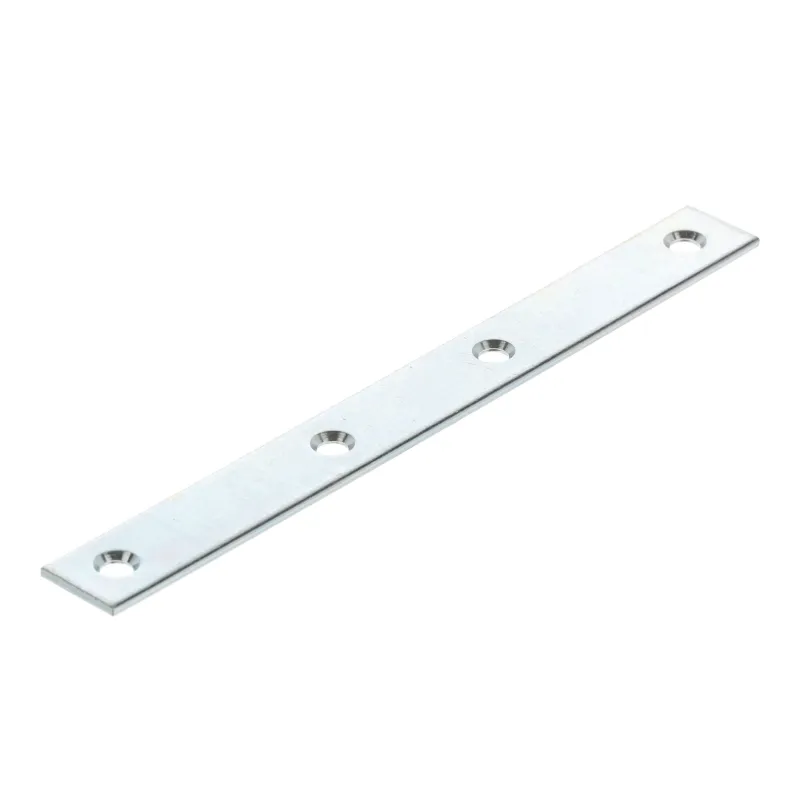 Piastra di giunzione 140 x 15 mm / Zinco bianco