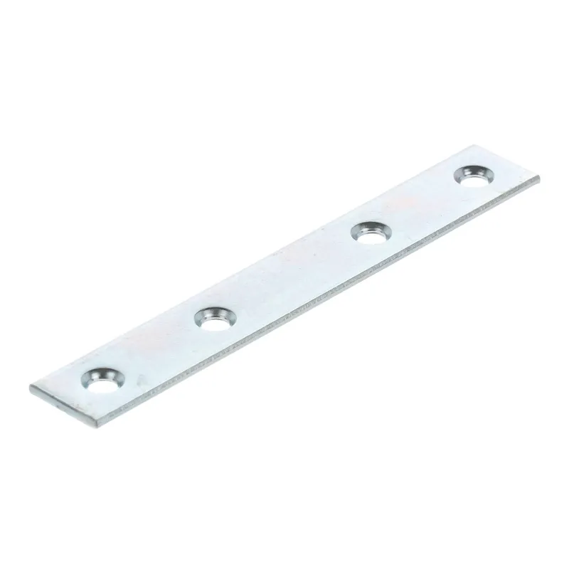 Piastra di giunzione 100 x 15 mm / Zinco bianco