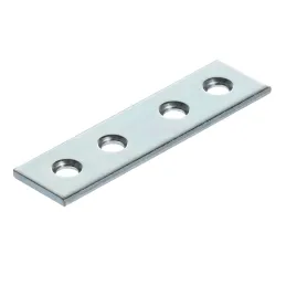 Piastra di giunzione 60 x 15 mm / Zinco bianco