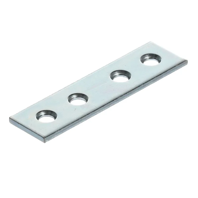 Piastra di giunzione 60 x 15 mm / Zinco bianco