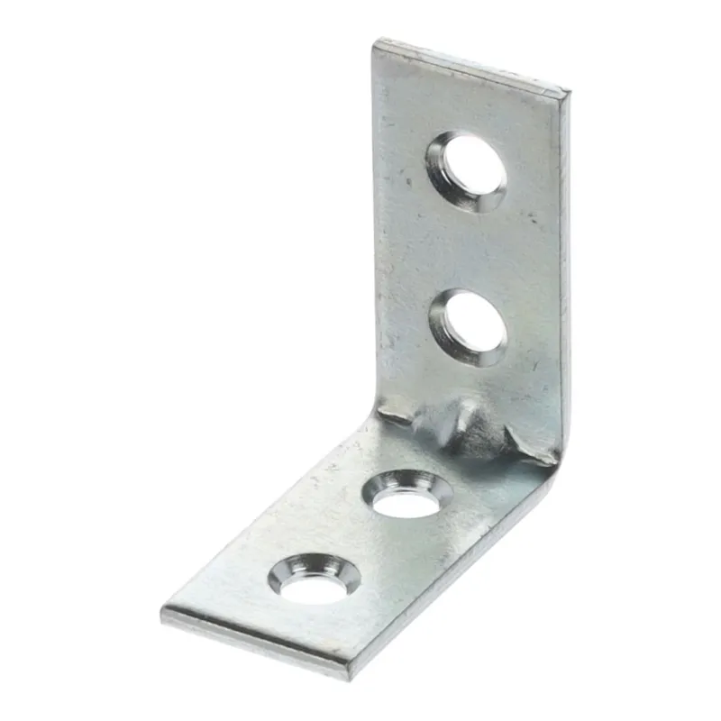 Squadra di giunzione 30 x 30 mm – 10 pz / Zinco bianco