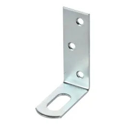 Angolare di giunzione 60 x 40 mm / Zinco bianco