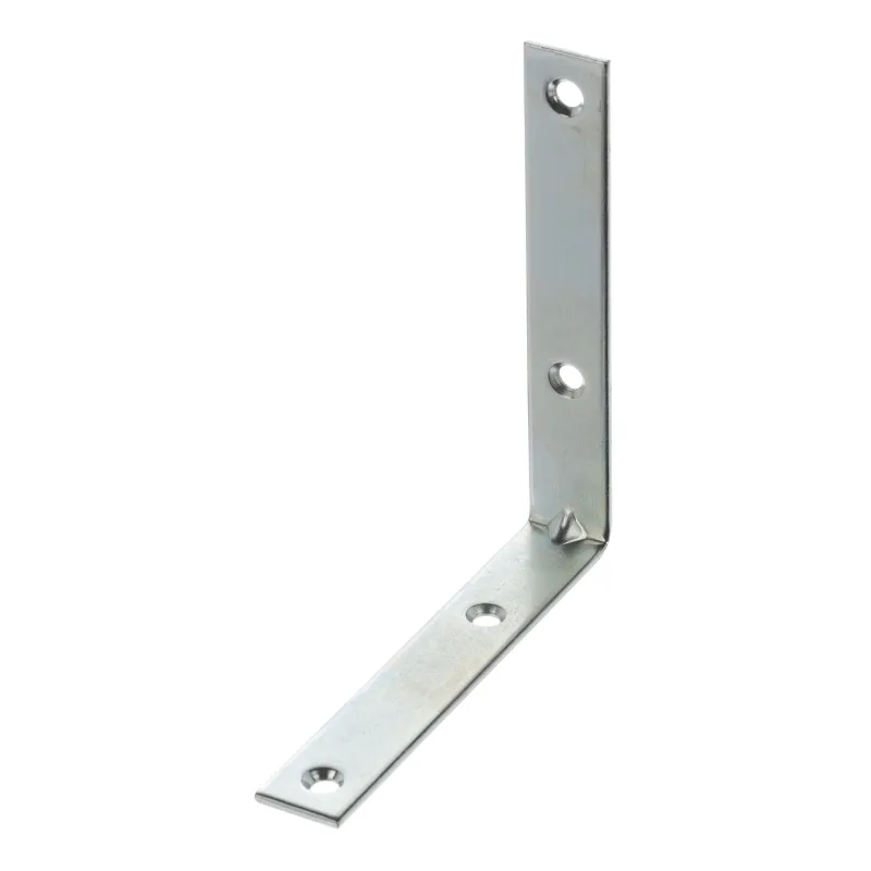 Squadra di giunzione 90 x 90 mm - 10 pz / Zinco bianco