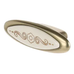 Pomello ROSALIA / Porcellana con motivo – ornamento dorato