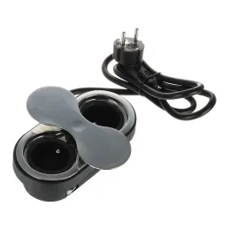 Presa da incasso SWING 2 x 230 V FRENCH / Acciaio inox