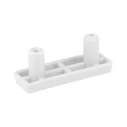 Scivoli a inserimento con punte / Bianco - 10 pz