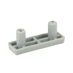 Cursore a scatto con perni / Grigio – 10 pz.