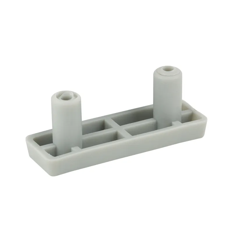 Cursore a scatto con perni / Grigio – 10 pz.