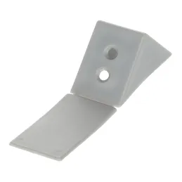 Angolare di giunzione in PVC grande / Grigio