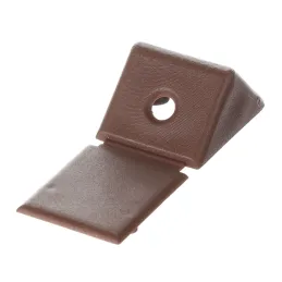 Angolare di giunzione in PVC piccolo – marrone