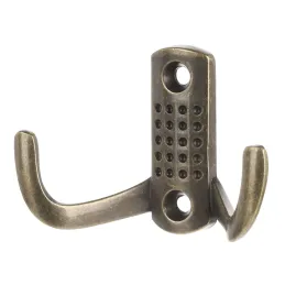 Appendiabiti per mobili BRUNO Mini / Ottone anticato