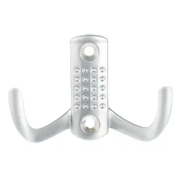 Appendiabiti da parete BRUNO Mini / Cromo opaco