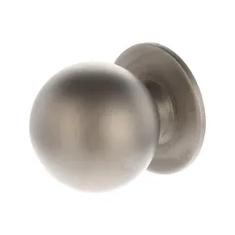 Pomello BALL 24 mm / Nichel satinato