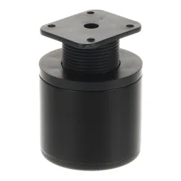 Piedino per mobili rotondo 60 / Nero opaco