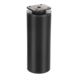 Piedino per mobili rotondo 60 / Nero opaco