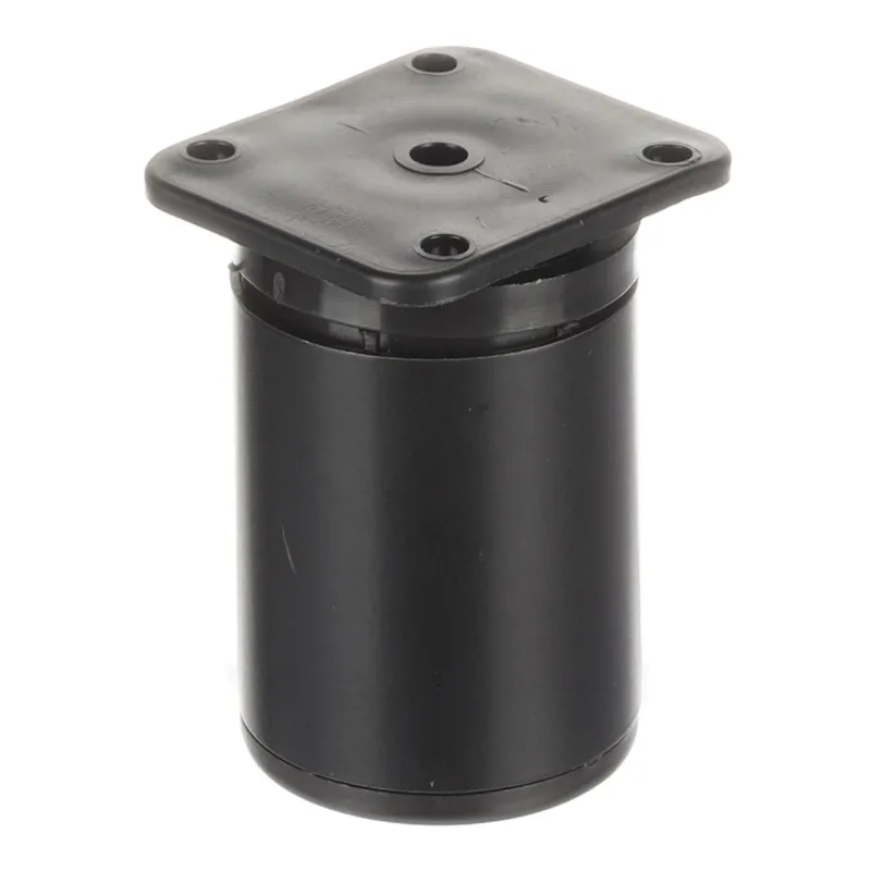 Piedino per mobili D40 / Nero opaco