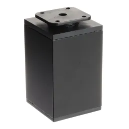 Piedino per mobili 60 x 60 / Nero opaco