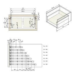 Metalbox RIEX 86 mm / Bianco