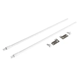 Set di barre portatutto per metalbox RIEX / Bianco