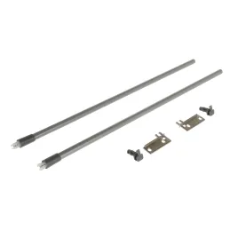 Set di barre portatutto per metalbox RIEX / Argento