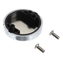 Cerniera CLIP 95° per vetro con basetta e copertura / Cromo lucido