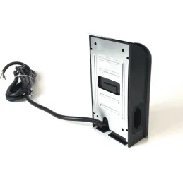 Presa da incasso BORN SCHUKO 2 x 230 V + 2 x USB / Nero opaco
