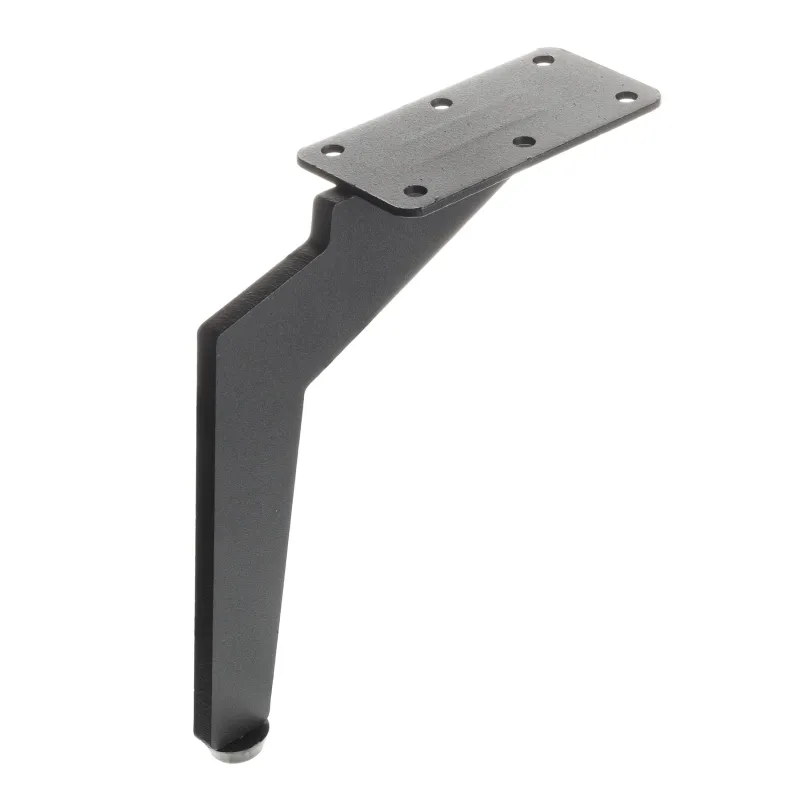 Piedino per mobili TUXO 165 mm / Nero opaco