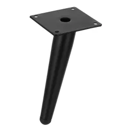 Piedino per mobili VANDA / Nero opaco
