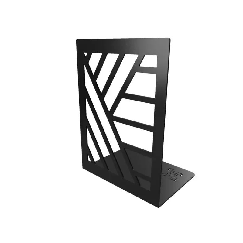 Porta libri GEO / Nero opaco
