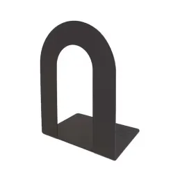 Porta libri OVAL / Nero opaco
