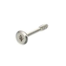 Vite decorative autofilettanti per legno - testa piatta / 10 pz