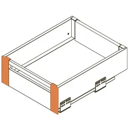 Set di supporti per cassetto interno – INTERBOX Premium 167 mm / Bianco