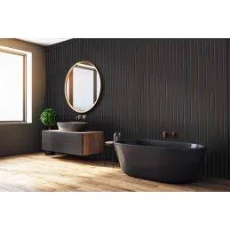 Profilo decorativo a lamelle AMBER / Antracite