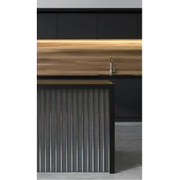 Profilo decorativo a lamelle AMBER / Antracite